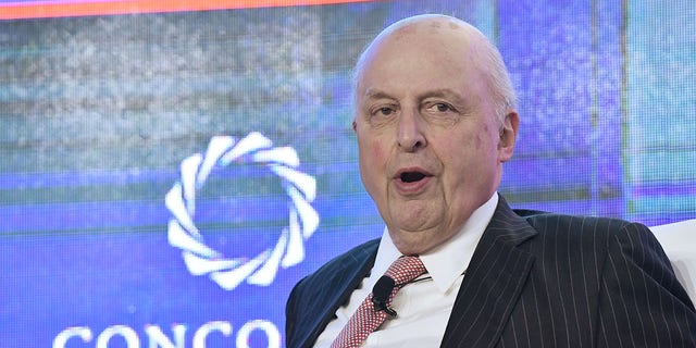 John D. Negroponte, Vice President, McLarty Associates, attends the Concordia Americas Forum: Partnering for the Future at the 2019 Concordia Americas Summit on May 14, 2019 in Bogota, Colombia. 