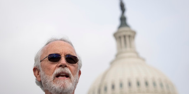 Rep. Dan Newhouse, R-Wash., speaks during a news conference on March 17, 2021, at the U.S. Capitol.