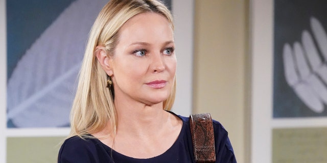 Sharon Case can't believe she's celebrating another milestone anniversary on the show, saying she remembers being there for the 25th anniversary.