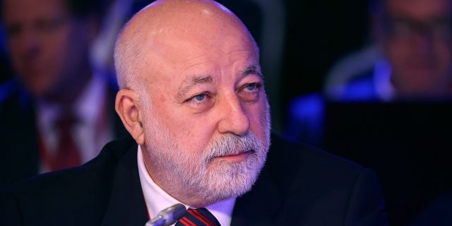 Renova Group co-founder and billionaire Viktor Vekselberg stopped by a panel session on the third day of the St. Louis conference. St. Petersburg International Economic Forum (SPIEF) Friday, June 4, 2021 in St. Petersburg, Russia.