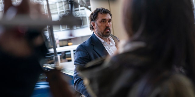 Rep. Morgan Luttrell, R-Texas, arrives in Washington, D.C. after winning his election in November.