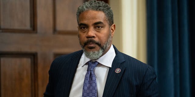 Rep. Steven Horsford, D-Nev., arrives for the start of the House Ways and Means Committee hearing on releasing former President Donald Trump's tax returns on Tuesday, December 20, 2022. (Bill Clark/CQ-Roll Call, Inc via Getty Images)