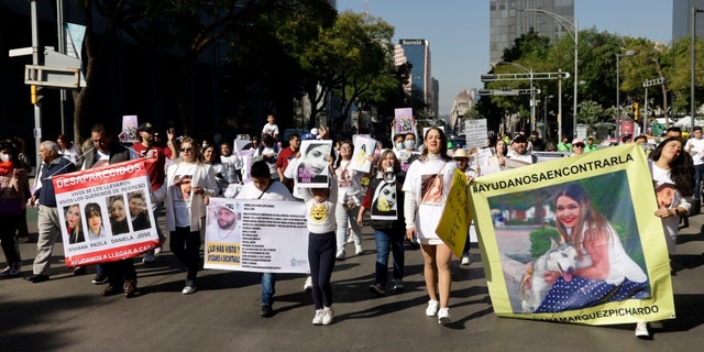 Prior to their discovery, the Gutierrez and Pichardo families held a protest demanding the Mexican government find their loved ones alive.