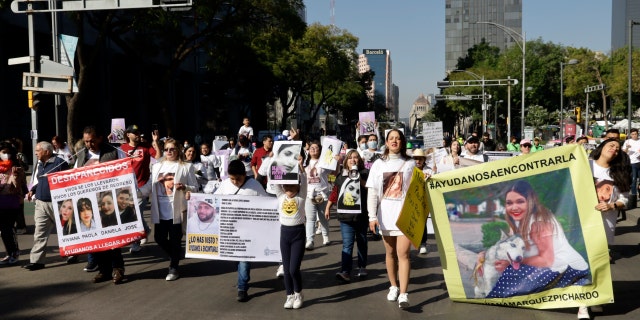 Prior to their discovery, the Gutierrez and Pichardo families held a protest demanding the Mexican government find their loved ones alive.