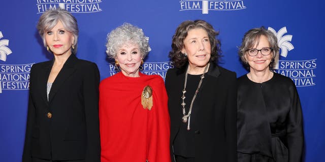 Field stars alongside Jane Fonda, Lily Tomlin and Rita Moreno in the movie. 