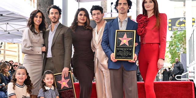 The Jonas Brothers couldn't be more grateful to their family, friends and fans after receiving a star on the Hollywood Walk of Fame.