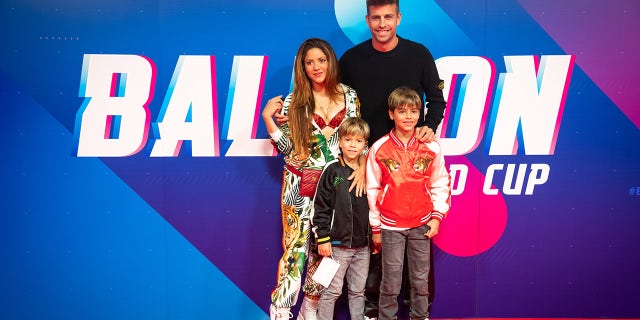 Shakira and Gerard Piqué share sons Milan, 10, and Sasha, 8.