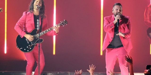 Dan + Shay performed at the Billboard Music Awards in May 2022.