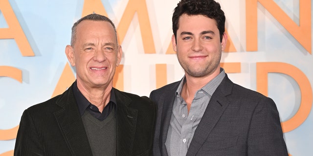 Tom Hanks' son Truman is in the new movie, "A Man Called Otto," with his father. 