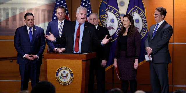 House Majority Whip Tom Emmer, R-Minn., is an attorney, former hockey player and coach, a father of seven, and the number three GOP lawmaker in the House this Congress. He was elected GOP whip during last year's conference elections.