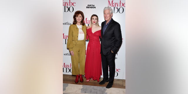 Richard Gere and Emma Roberts' costar Susan Sarandon also made an appearance at the "Maybe I Do" screening.