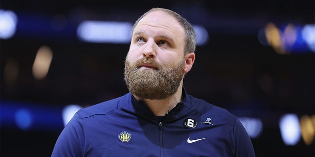 Memphis Grizzlies head coach Taylor Jenkins looks on during the game against the Golden State Warriors at the Chase Center on January 25, 2023 in San Francisco, California.  