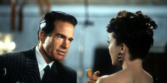 Warren Beatty and Annette Bening fell in love while co-starring in the film "Bugsy."