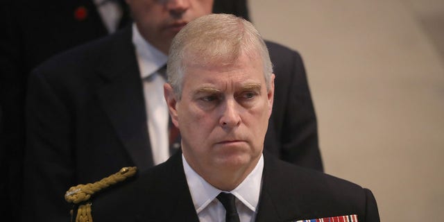 Prince Andrew, Duke of York, attends a commemoration service at Manchester Cathedral marking the 100th anniversary since the start of the Battle of the Somme on July 1, 2016, in Manchester, England.  