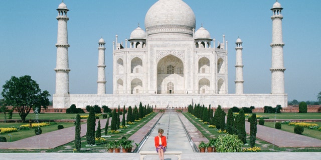 Prince Harry reportedly told Meghan it might not be a good idea to take a picture in front of the Taj Mahal like his mother had done.