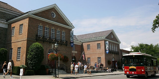 The National Baseball Hall of Fame and Museum is seen during the Baseball Hall of Fame weekend on July 26, 2008, in Cooperstown, New York.