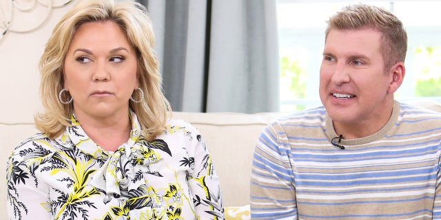 On his podcast with wife Julie, "Chrisley Confessions," Todd Chrisley touched upon the legal woes he is facing and putting his faith in God.