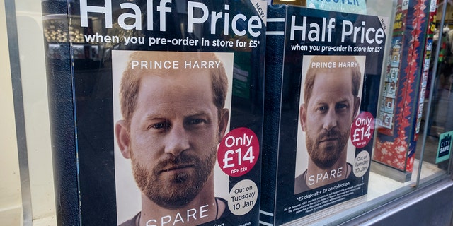 Prince Harry's memoir, "Spare," is already being offered for half its price in the U.K. 