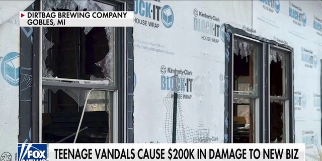 DirtBag Brewing suffers $200,000 in damages after a group of 13-year-olds repeatedly vandalize the building construction site.