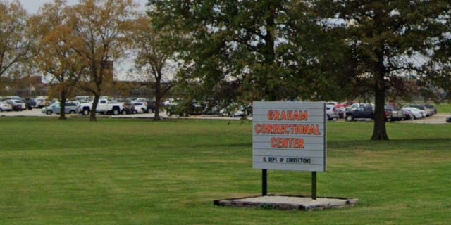 This undated Google street view images shows John A. Graham Correctional Center in Hillsboro, Illinois.