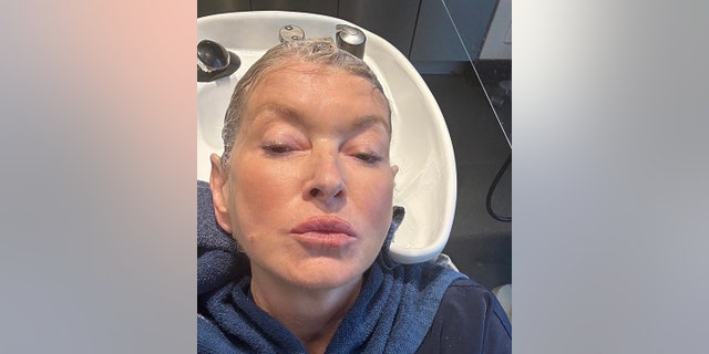 Martha Stewart says her skin looks so youthful because she has had "great derms my whole life."