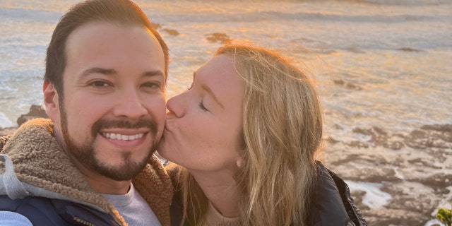 Other photos show the recently married couple eating out and taking in scenic beach views on what was supposed to be a relaxing and romantic getaway that turned deadly for reasons the Blair family is still trying to determine.