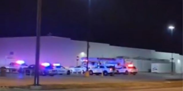 Evansville Police said the suspect was shot and killed after he opened fire on officers at a Walmart store.