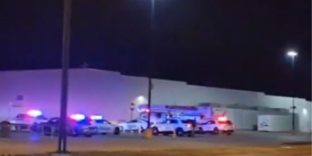 Evansville Police said the suspect was shot and killed after he opened fire on officers at a Walmart store.