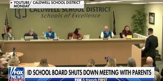 A school board meeting in Caldwell, Idaho, reportedly ended abruptly and in chaos after parents and students challenged a proposal that would allow students to use the restrooms and locker rooms according to their gender identity.