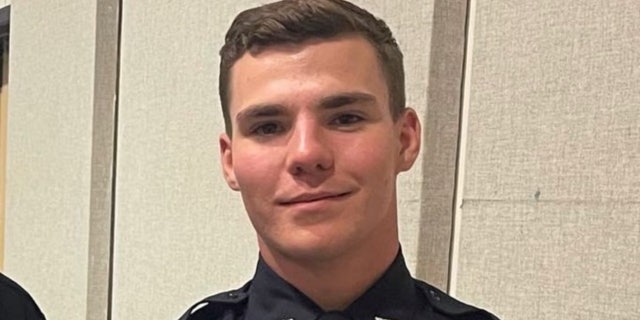 Jacob Kersey said he wanted to become a police officer because of the positive impact officers made on him when he was growing up in a broken home.