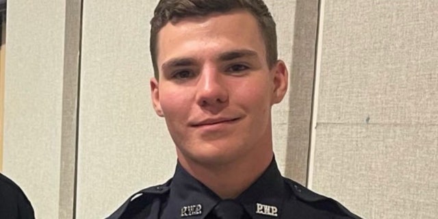 Jacob Kersey said he wanted to become a police officer because of the positive impact officers made on him when he was growing up in a broken home.