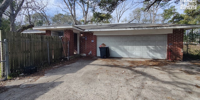 General view of the home at 5239 Potomac Avenue in Jacksonville, Florida, Wednesday, Jan. 25, 2023. The home was rented by Henry Tenon in February 2022, when Jared Bridegan was killed. Tenon has been charged in connection with the murder of Bridegan, the ex-husband of Shanna Gardner-Fernandez. Tenon rented the property from Gardner-Fernandez's second husband at the time of the murder.