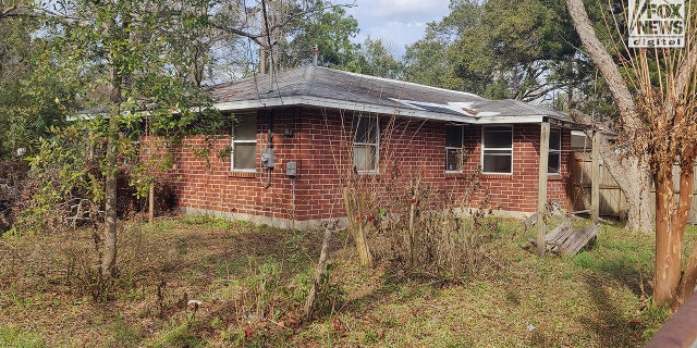 General view of the home at 5239 Potomac Avenue in Jacksonville, Florida, Wednesday, January 25, 2023, where Henry Tenon lived when he allegedly murdered Jared Bridegan. The home was owned by Shanna Gardner-Fernandez's husband, Mario Fernandez, at the time of the killing.