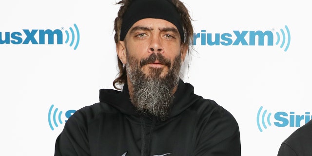 Jay Briscoe y Mark Briscoe de The Briscoe Brothers visitan SiriusXM Studios el 4 de abril de 2019 en la ciudad de Nueva York.