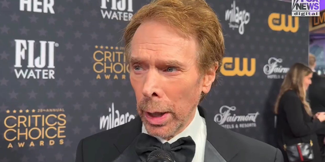 "Top Gun: Maverick" producer Jerry Bruckheimer said at the Critics Choice Awards that nobody works harder than Tom Cruise.