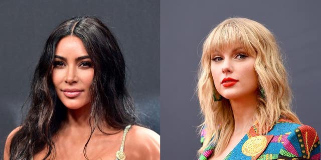 Kim Kardashian and Taylor Swift's feud started after Kardashian's then-husband Kanye West grabbed the microphone from the 