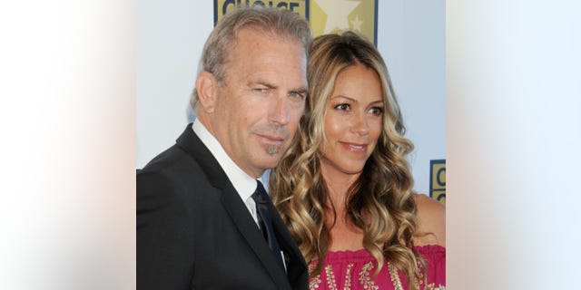 Kevin Costner and his wife Christine