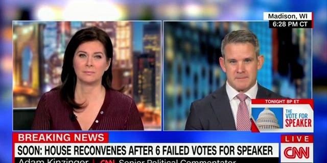Adam Kinzinger makes his debut as a CNN contributor on "Erin Burnett Outfront" just days after leaving Congress.