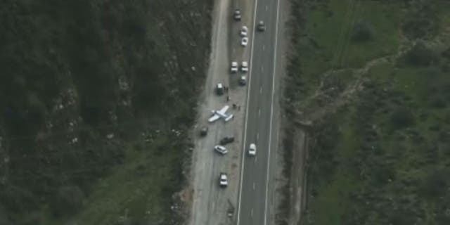 Teen pilot Brock Peters landed his plane in California's El Cajon Pass.