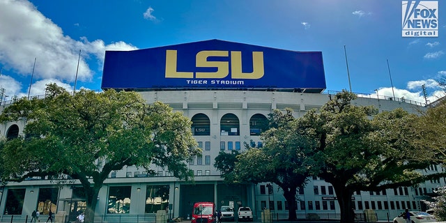 Louisiana State University in Baton Rouge, Louisiana, on Jan. 25, 2023. Madison Brooks attended LSU when she was hit and killed by a car on Jan. 15, 2023.