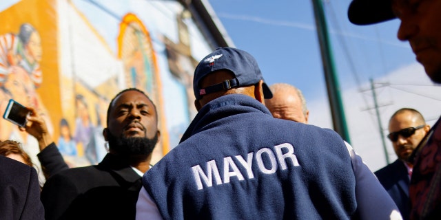 New York City Mayor Eric Adams in El Paso, Texas