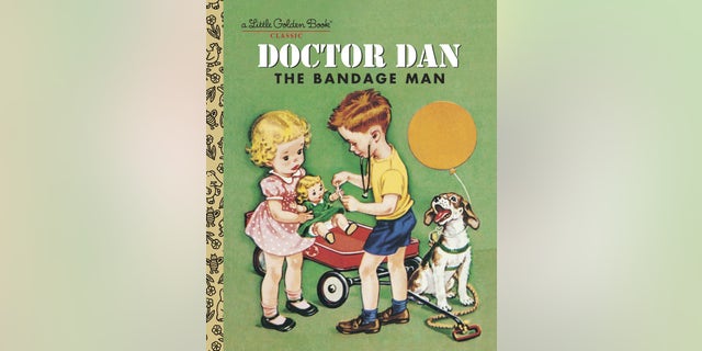 Meet the American who invented Band-Aids 9 "Doctor Dan the Bandage Man" was published by Little Golden Books in 1950. It featured a boy named Dan who treated local children, pets and toys with Band-Aids. The book came with six Band-Aids and sold millions of copies — helping to popularize the Johnson & Johnson product.