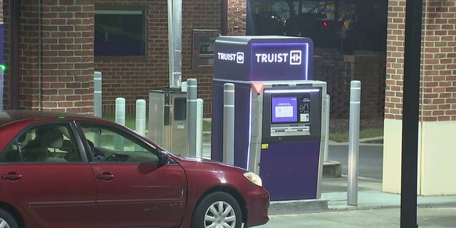 A Hyattsville, Md., bank where police say a Brink's armored truck was robbed.