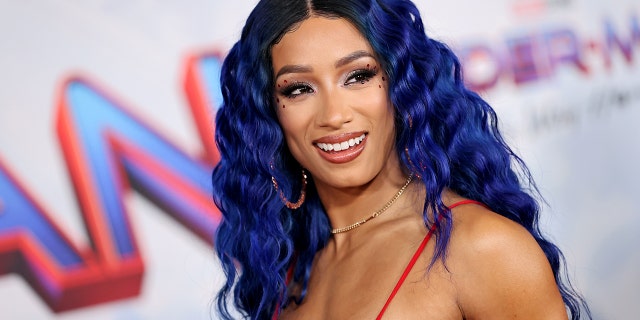 Sasha Banks attends Sony Pictures' "Spider-Man: No Way Home" Los Angeles Premiere on Dec. 13, 2021 in Los Angeles.