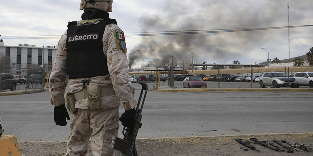 Mexican soldiers and state police regained control of a state prison in Ciudad Juarez across the border from El Paso, Texas after violence broke out early Sunday, according to state officials. 