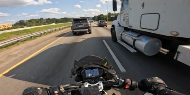 A video posted to TikTok of a motorcycle fleeing police, led officers to the suspect's arrest.
