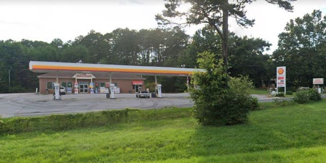 A Shell gas station at the 74 Junction in Forest City, North Carolina.