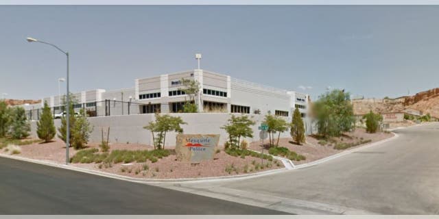 Mesquite Police Department building in Mesquite, Nevada.