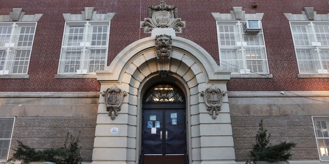 A public school in Brooklyn, New York City, November 18, 2020. 
