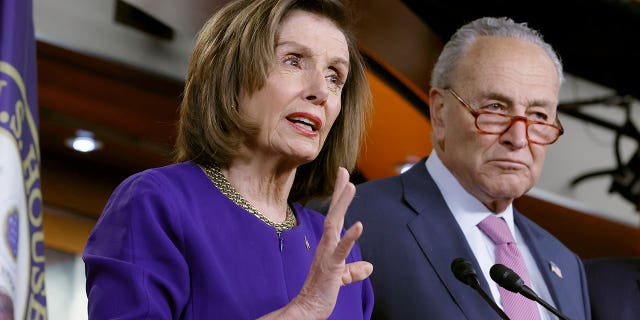 Nancy-Pelosi-Chuck-Schumer-gas-prices-US-Capitol-Washington-DC